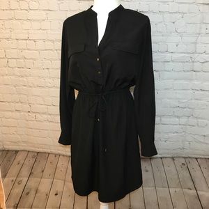 Black Shirtdress